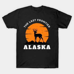 Alaska The Last Frontier Alaska Home State T-Shirt